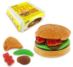Raindrops Gummy Hamburger 4.59oz 9ct